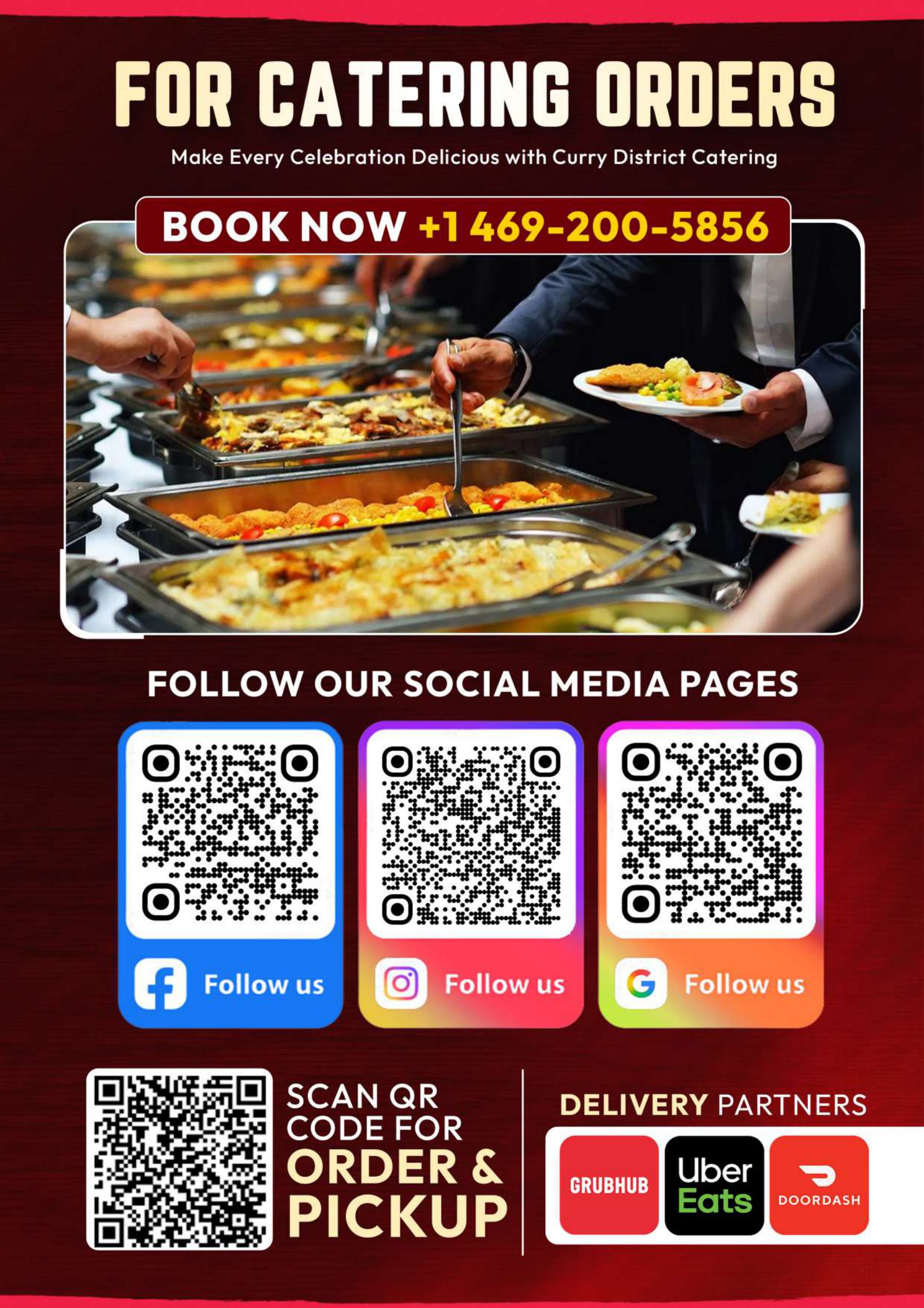 Curry District menu, page 8 of 8